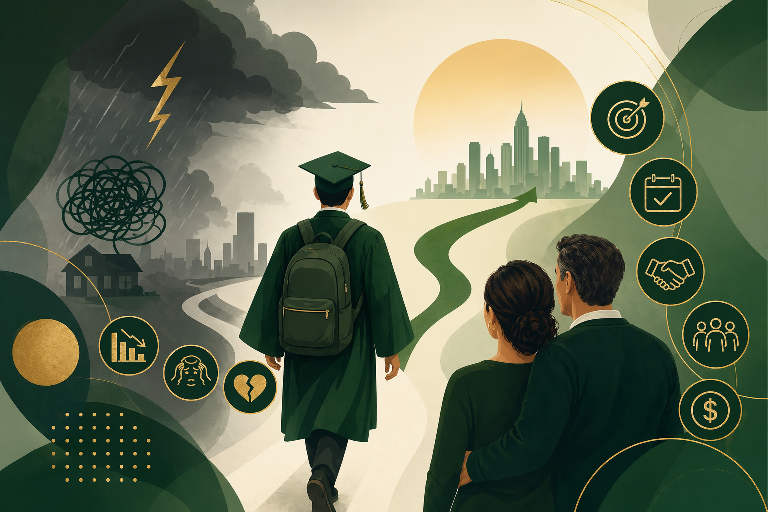 Graduación sin crisis: cómo apoyar a tus hijos sin afectar tu dinero, tu paz y tu matrimonio. Estrategias reales de una CFP®.