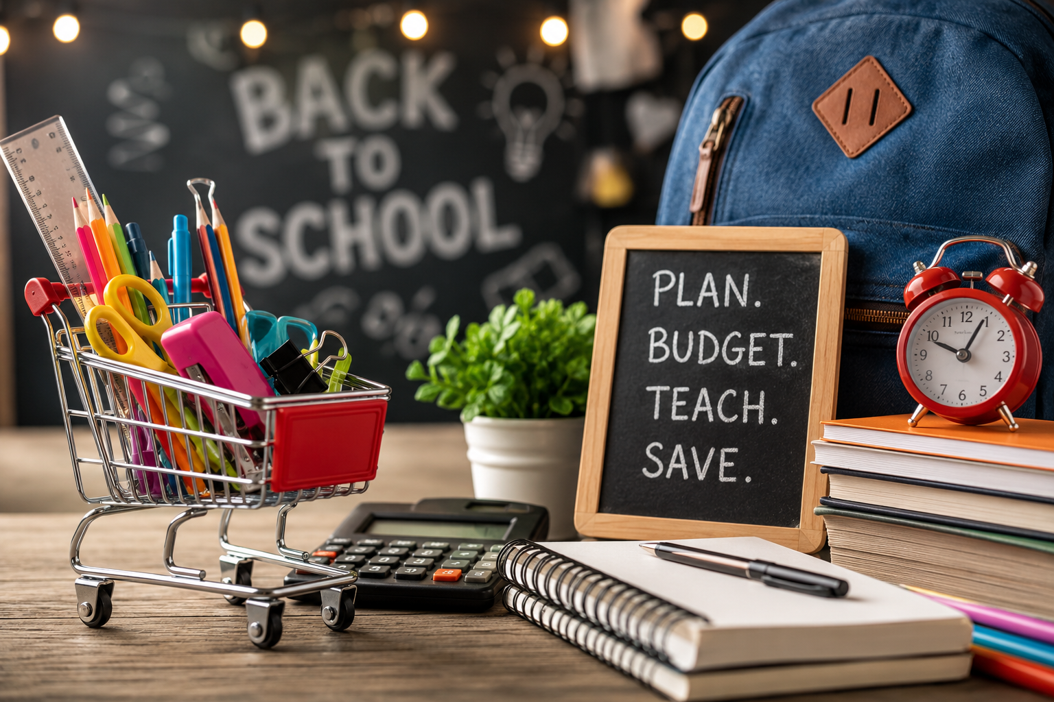 Back-to-school shopping is one of the best opportunities to teach children budgeting, planning and responsible financial habits.